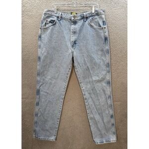 Cabelas Jeans Mens 38x30 Blue Roughneck Traditional Outdoors Workwear Chore Barn